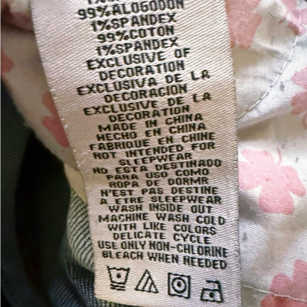 Lucky Brand Light Blue Ripped Zoe jeggings size 14 girls - Picture 10 of 10